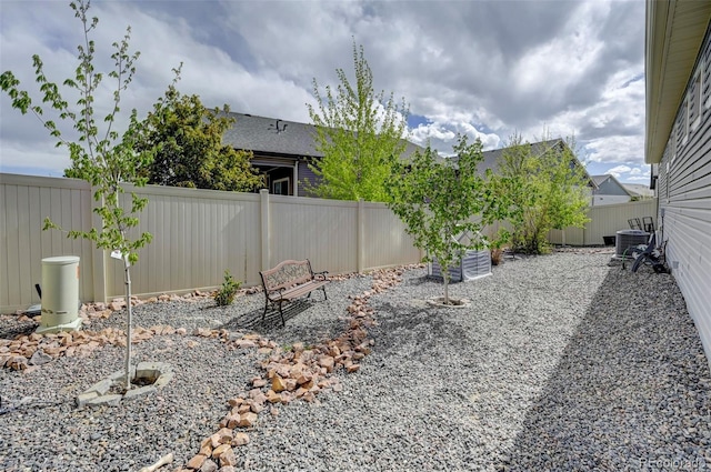 6484 Golden Briar Ln, Colorado Springs, CO 80927 - fenced backyard with central air condition unit
