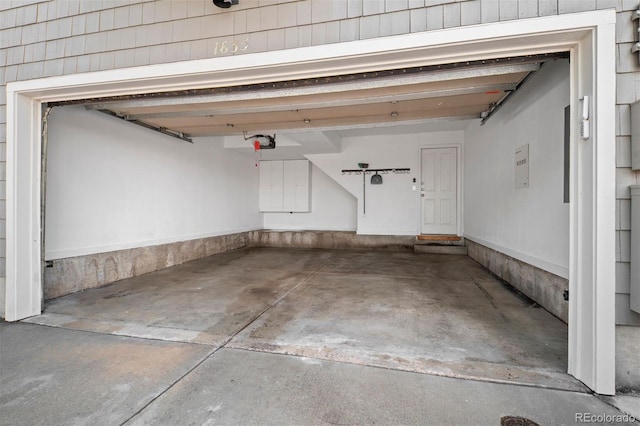 1635 N Franklin St, Denver, CO 80218 - garage with a garage door opener