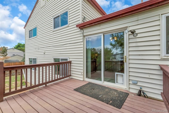1005 S Lewiston Way, Aurora, CO 80017 - view of wooden terrace