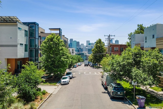 1711 Boulder St, Denver, CO 80211 - view of asphalt road with curbs and sidewalks