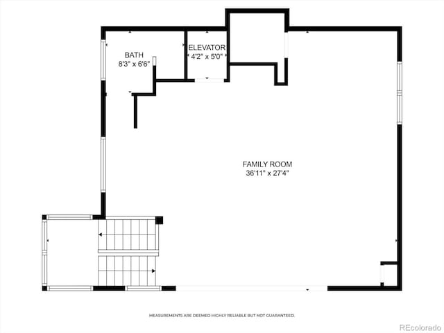 1711 Boulder St, Denver, CO 80211 - floor plan / room layout