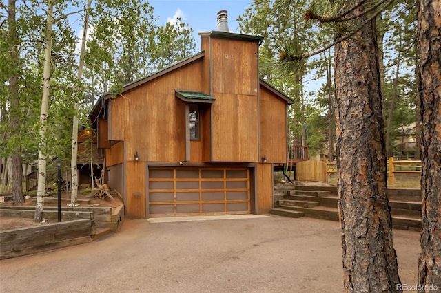 1343 Terri Ln, Woodland Park, CO 80863 - view of front of house featuring driveway