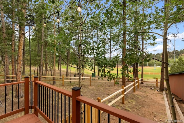 1343 Terri Ln, Woodland Park, CO 80863 - view of wooden terrace