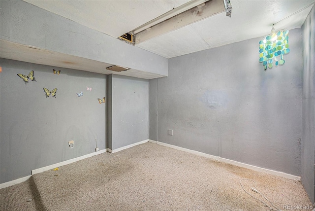 2280 S Decatur St, Denver, CO 80219 - finished below grade area with baseboards