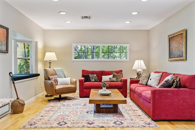 901 S Leyden St, Denver, CO 80224 - living area with wood finished floors and recessed lighting