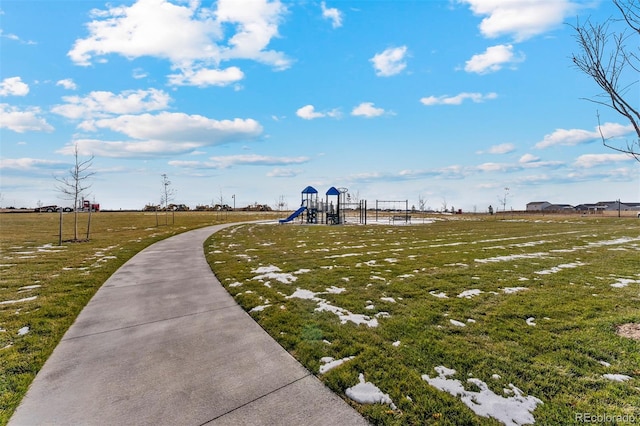 2320 Christina St, Fort Lupton, CO 80621 - view of community featuring a yard and playground community