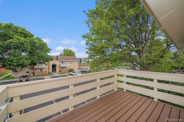 10251 W 44th Ave Unit 3-204, Wheat Ridge, CO 80033 - wooden terrace with a residential view