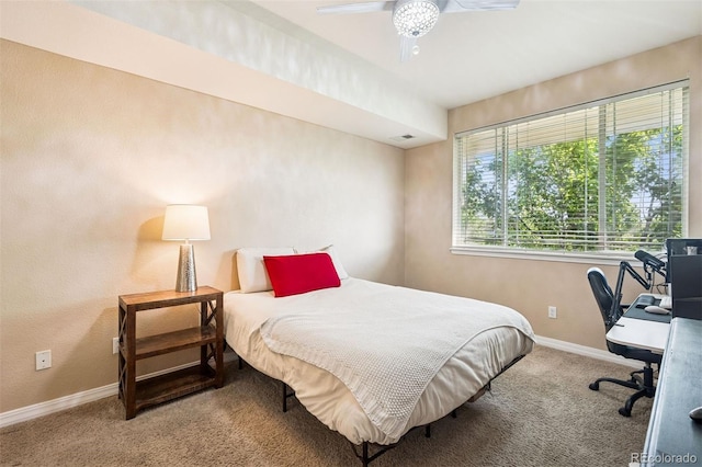 8778 S Kipling Way Unit 304, Littleton, CO 80127 - carpeted bedroom featuring baseboards and a desk