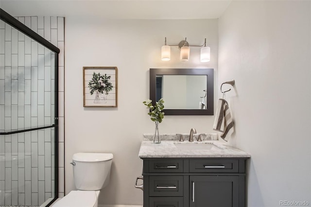 5563 Newland Way, Arvada, CO 80002 - bathroom featuring vanity and tiled shower