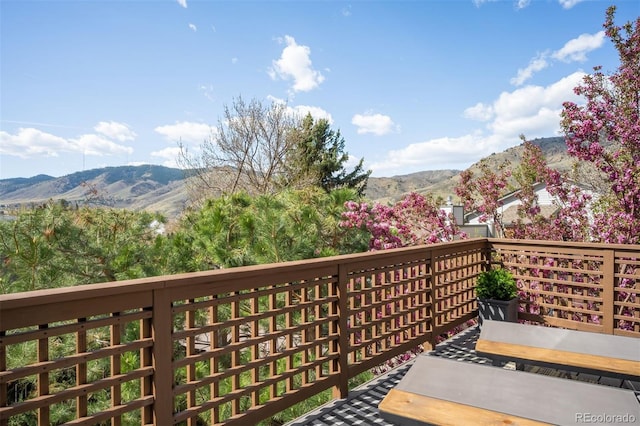 600 Cascade Dr, Golden, CO 80403 - balcony featuring a mountain view