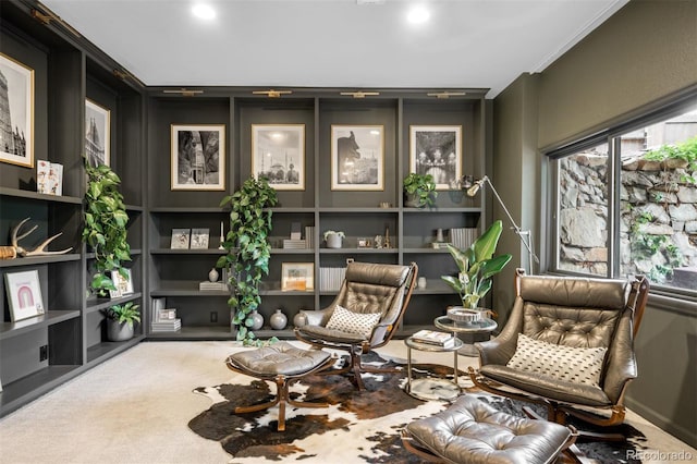 600 Cascade Dr, Golden, CO 80403 - living area with carpet