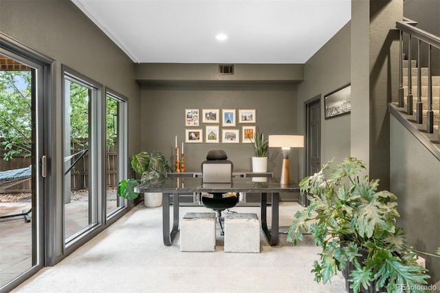 600 Cascade Dr, Golden, CO 80403 - office area featuring carpet