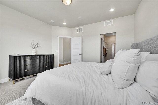 1575 W 68th Ave, Denver, CO 80221 - bedroom featuring recessed lighting, carpet, and ensuite bathroom
