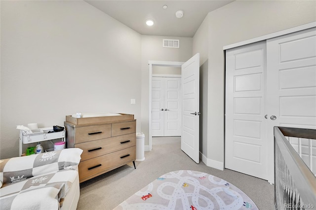 1575 W 68th Ave, Denver, CO 80221 - bedroom with light carpet and a closet