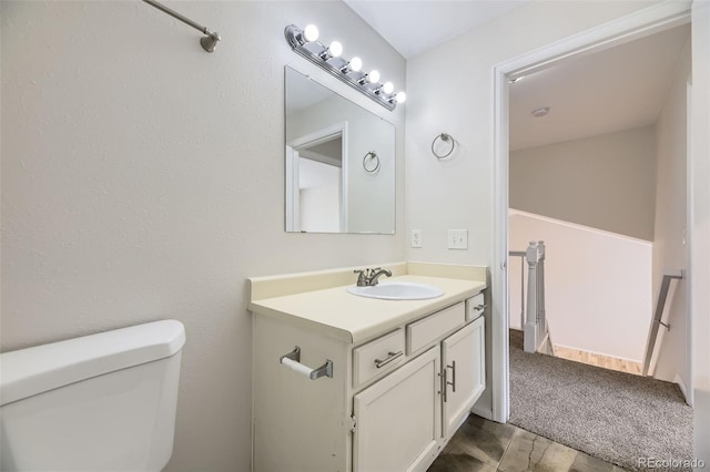 1758 S Ensenada St, Aurora, CO 80017 - half bath featuring toilet and vanity
