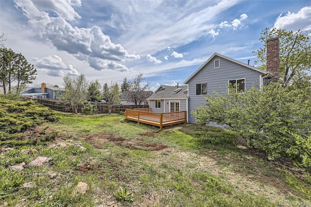 1758 S Ensenada St, Aurora, CO 80017 - view of yard featuring a deck