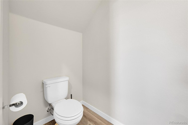 620 Apache Trl Unit A1, Ault, CO 80610 - bathroom with wood finished floors and toilet