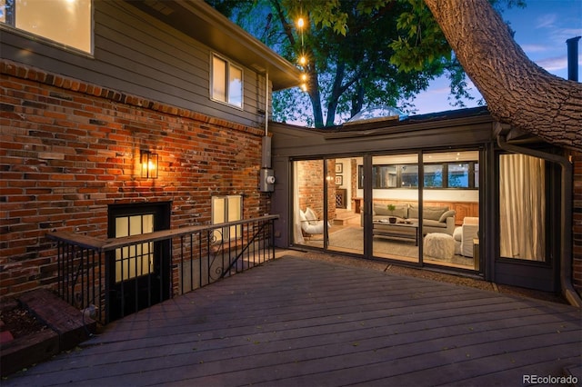 4634 W Tufts Cir, Denver, CO 80236 - view of wooden deck