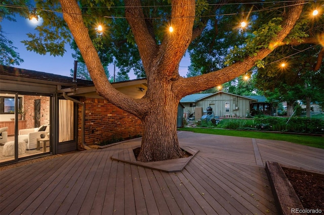 4634 W Tufts Cir, Denver, CO 80236 - view of deck