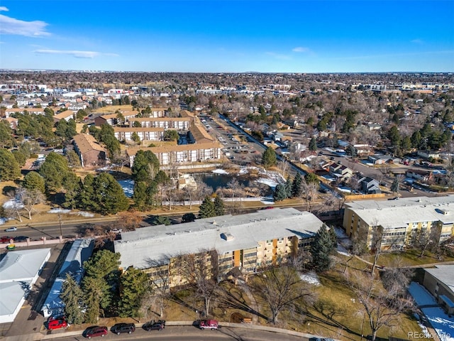 bird's eye view featuring a residential view