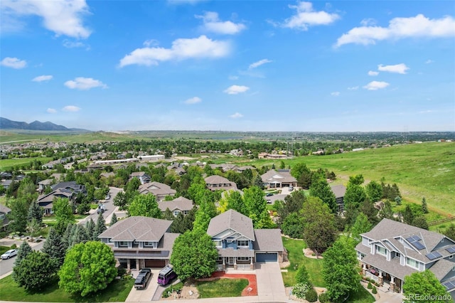 18967 W 54th Ln, Golden, CO 80403 - aerial view of residential area featuring a mountain backdrop