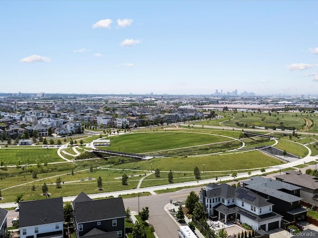 5445 Verbena St, Denver, CO 80238 - aerial perspective of suburban area