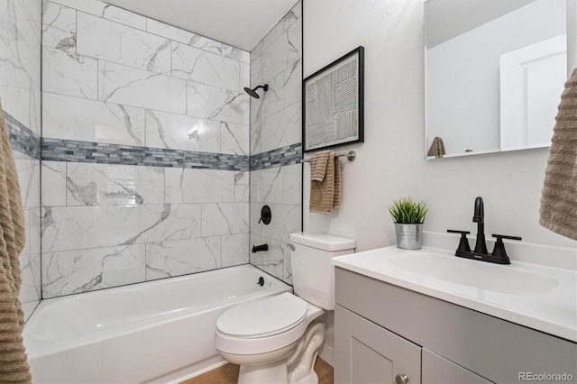 1418 5th St, Fort Lupton, CO 80621 - full bathroom featuring vanity and shower / washtub combination
