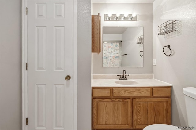 2336 Klein Pl, Colorado Springs, CO 80951 - bathroom featuring toilet and vanity