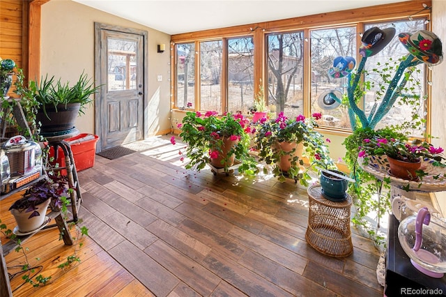 400 W Galena, Moffat, CO 81131 - sunroom / solarium featuring vaulted ceiling