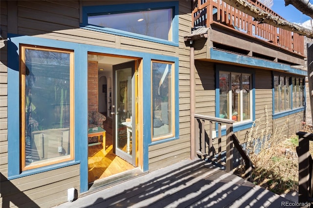 400 W Galena, Moffat, CO 81131 - property entrance featuring a balcony