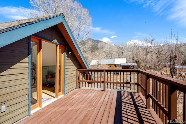 400 W Galena, Moffat, CO 81131 - deck with a mountain view