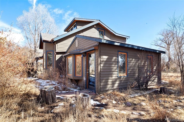 400 W Galena, Moffat, CO 81131 - view of side of property with a sunroom