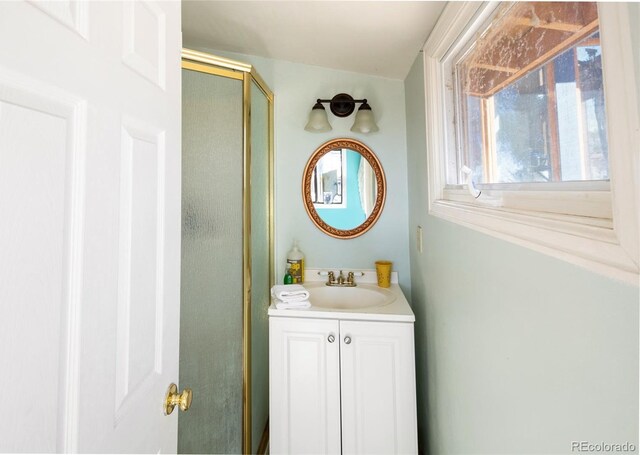 400 W Galena, Moffat, CO 81131 - full bath with a stall shower and vanity
