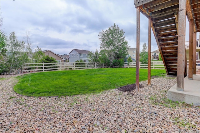 5546 Echo Hollow St, Castle Rock, CO 80104 - view of yard featuring stairs