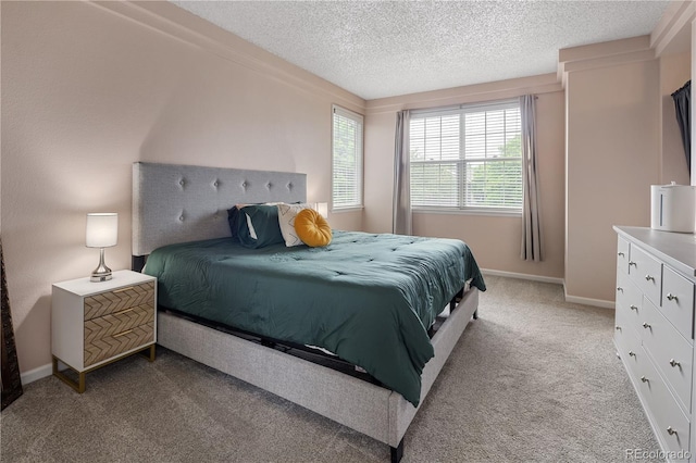2249 Weatherstone Cir, Highlands Ranch, CO 80126 - bedroom with light carpet and a textured ceiling