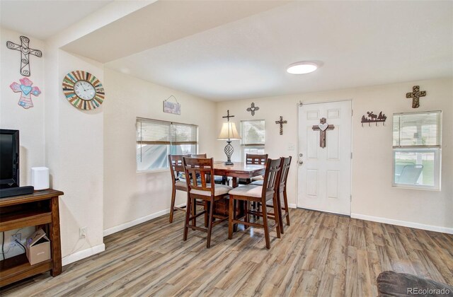 2615 Lambert Ave, Pueblo, CO 81003 - dining room featuring wood finished floors