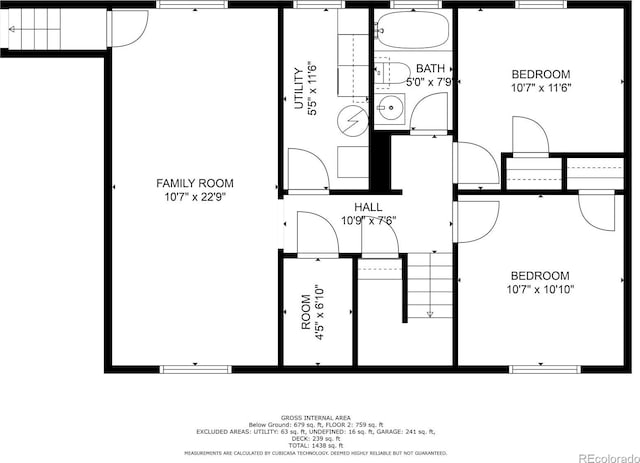 floor plan / room layout