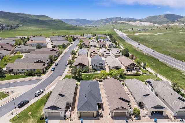 19780 W 57th Ln, Golden, CO 80403 - aerial perspective of suburban area with a mountainous background