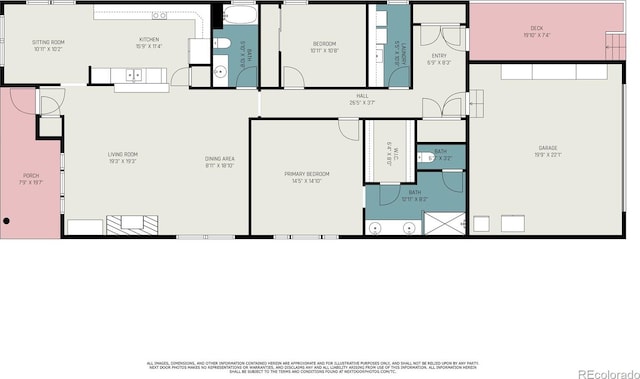 19780 W 57th Ln, Golden, CO 80403 - floor plan / room layout