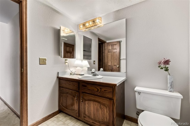 9420 Mcgill Ct, Parker, CO 80134 - half bath featuring toilet and vanity