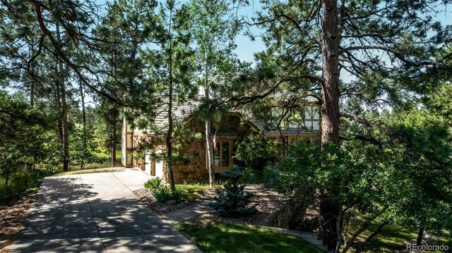9420 Mcgill Ct, Parker, CO 80134 - view of property exterior with driveway