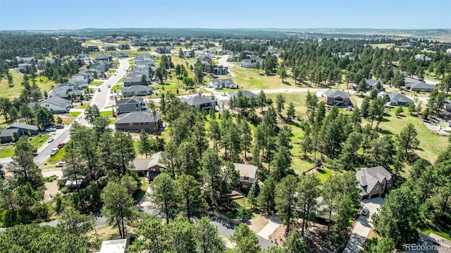 9420 Mcgill Ct, Parker, CO 80134 - aerial view of property's location with nearby suburban area