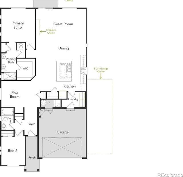 4947 N Quatar St, Aurora, CO 80019 - view of home floor plan