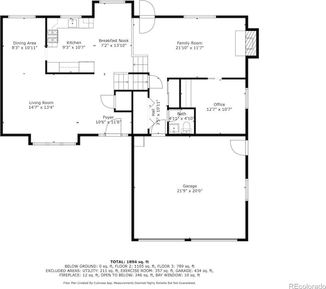 floor plan / room layout