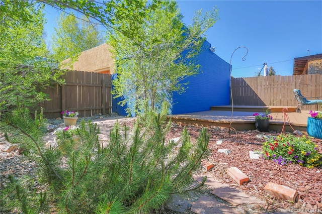323 W 8th St, Salida, CO 81201 - view of yard with a wooden deck