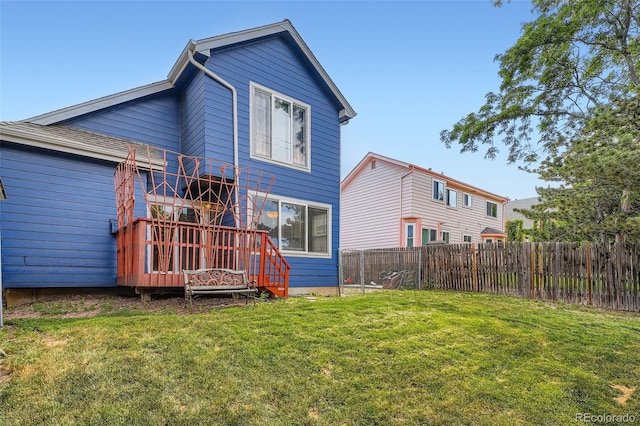 13155 W 63rd Pl, Arvada, CO 80004 - back of house with a deck