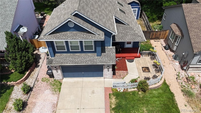 13155 W 63rd Pl, Arvada, CO 80004 - view from above of property