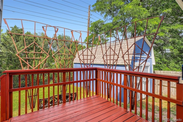 13155 W 63rd Pl, Arvada, CO 80004 - view of wooden deck