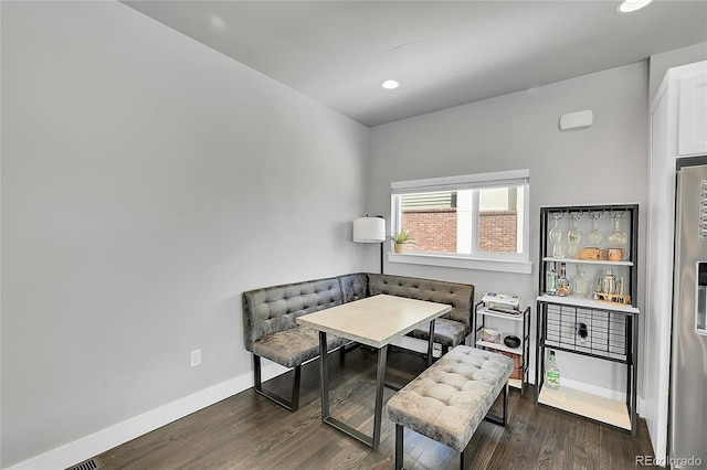 7035 E 38th Ave Unit 4, Denver, CO 80207 - office space featuring baseboards, wood finished floors, and recessed lighting