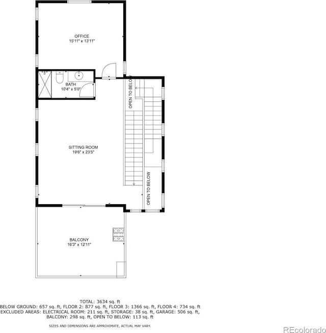6018 Beeler Ct, Denver, CO 80238 - floor plan / room layout